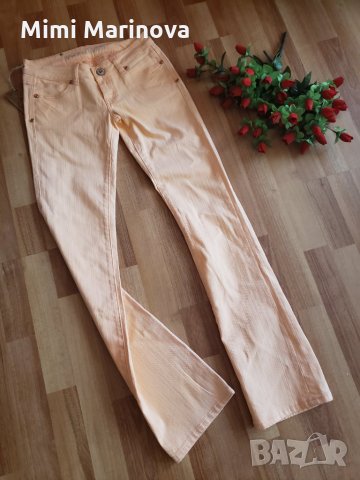 Дънки Цвят Праскова, снимка 1