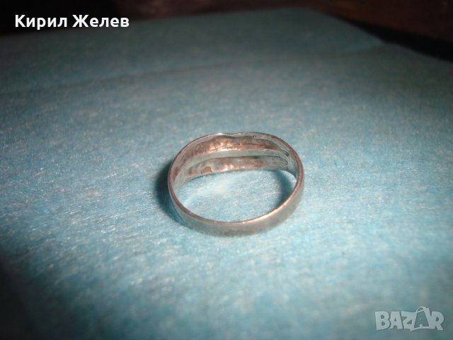 СРЕБЪРЕН СТАР ПРЪСТЕН ВИСОКА ПРОБА СРЕБРО МАЙСТОРСКА РЪЧНА ИЗРАБОТКА 26308, снимка 7 - Пръстени - 34628433