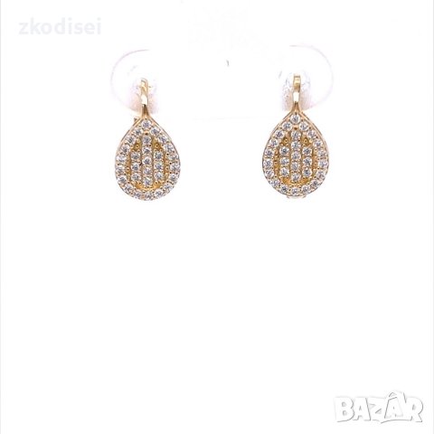 Златни обеци 2,33гр. 14кр. проба:585 модел:20450-2