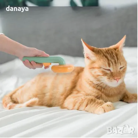 5359 Самопочистваща четка за ресане на домашни любимци, снимка 3 - За кучета - 47663706