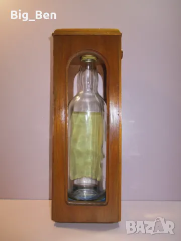 Декоративна Дървена Поставка за Бутилка, снимка 4 - Други - 48900279