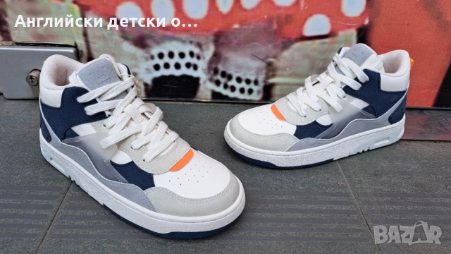 Английски детски кецове-Zara, снимка 2 - Детски обувки - 51496240