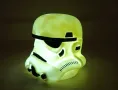Оригинална Lucasfilm нощна лампа, светеща глава - Star Wars Stormtrooper шлем , снимка 6
