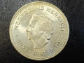 СРЕБРО Нидерландия 10 гулдена 1970, снимка 1