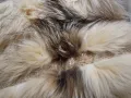 Естествен косъм ракун "Русский мех "невероятен елек с качулка , снимка 8