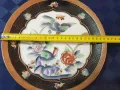 Порцеланова ръчно рисувана антикварна чиния-HAND-PAINTED ROYAL SATSUMA, снимка 4