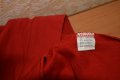 Дамски макси пролетно-есенна спортна блуза, червена с бял надпис, снимка 4