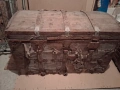 Голям и много стар сандък., снимка 3