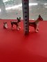 Лот много красиви фигури кученца миниатюри порцелан Япония, снимка 7