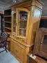 Масивен дъбов трапезен шкаф в стил Рустик, снимка 2