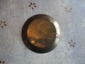 Страхотна бронзова чиния с емайл 2, снимка 3