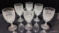 Ретро кристални чаши за вино , снимка 2