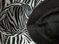 Двулицева шапка идиотка зебра, снимка 5