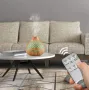 Junlic Aroma Diffuser 400 ml, ултразвуков овлажнител с осветление, снимка 2