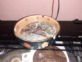Сатцума Satsuma стар ваза пепелник порцелан маркиран, снимка 1 - Антикварни и старинни предмети - 43171019