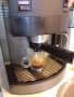 Кафе машина Tefal с ръкохватка с крема диск, работи отлично, прави хубаво кафе 