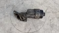 VAUXHALL OPEL CORSA D 2010 1.2 55560748 1436101049 КОРПУС НА МАСЛЕН ФИЛТЪР, снимка 1