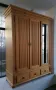 Нов гардероб от иглолистно дърво. Пълен масив. Размери; ширина - 140 см височина - 190см. Цена 990лв, снимка 7