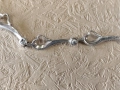 Сребърна гривна (334), снимка 4