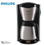 Филтърна кафе машина Philips HD7546 / 20 Gaia с термокана, черна / метална