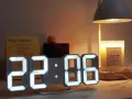 3D LED Дигитален Стенен или Настолен Часовник AURIOL, снимка 2