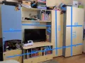 Секция + гардероб + ъглова етажерка, снимка 3