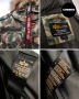 Мъжки камуфлажен елек с качулка ALPHA INDUSTRIES Camouflage Hooded Field Vest L•M  Нов без етикети , снимка 13