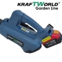 Акумулаторна духалка за листа KraftWorld 21V, 2×4Ah батерии, снимка 6