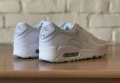 Nike Air Max 90 Triple White Wolf Grey CN8490-100 номер 39,5-40 , снимка 7