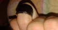 Широк пръстен в черен емайл изгодно, снимка 1 - Пръстени - 40761873