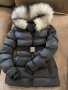 Дамско спортно яке с лисица Moncler код 151, снимка 1 - Якета - 37768771