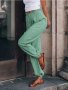 Дамски ежедневни панталони с шнурове с джоб, 5цвята, снимка 7