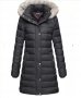 дълго пухено яке Tommy Hilfiger Tyra Down Coat, Black  размер М-Л