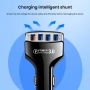 Бързо зарядно за телефон 4 USB, QC3.0, 12-24VDC, 7A, 35W, снимка 3