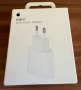 Оригинално Зарядно/ Адаптер Apple за iPhone, 20W, USB-C, White, снимка 1