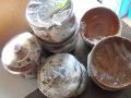 Троянска керамика: гювечета с капак., снимка 4