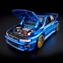 Hot Wheels RLC Subaru 22B-STi 1998 , снимка 3