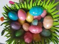 Великденски яйца и зайци от ароматен глицеринов сапун, снимка 1 - Български сувенири - 40027497