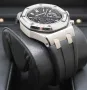 Audemars Piguet Royal Oak Offshore Chronograph 37mm Black Dial Diamond Дамски Различни Варианти, снимка 7