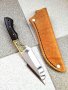 Ръчно изработен ловен нож от марка KD handmade knives ловни ножове , снимка 1 - Бюра - 32579005