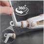 Преса за коса 3 в 1 "Muhler HS-373" бялa нова, снимка 4