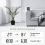 LIORQUE Дигитален часовник с термометър и аларми, снимка 3