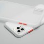 Кейс с твърд гръб iPhone 12, 12 Pro, 12 Pro Max бял цвят