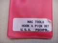 Mac Tools 6 броя авто куки hook and pick set MADE IN USA PSCHP6L , снимка 7