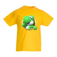 Детска тениска Супер Марио Yoshi 13, снимка 6 - Детски тениски и потници - 33081499