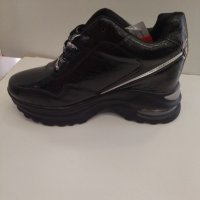 Дамски обувки на платформа 5094, снимка 4 - Други - 37937357