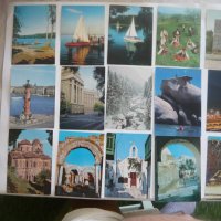 Стари пощенски картички с изгледи от много страни, снимка 18 - Колекции - 19410255