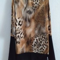 Блуза с животински принт, снимка 4 - Блузи с дълъг ръкав и пуловери - 37749701