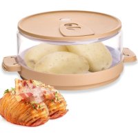 Функционален уред за приготвяне на вкусни картофи и други в микровълнова печка, снимка 6 - Микровълнови - 43751401