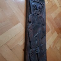 Стара дърворезба фолклорна, снимка 3 - Антикварни и старинни предмети - 33489716